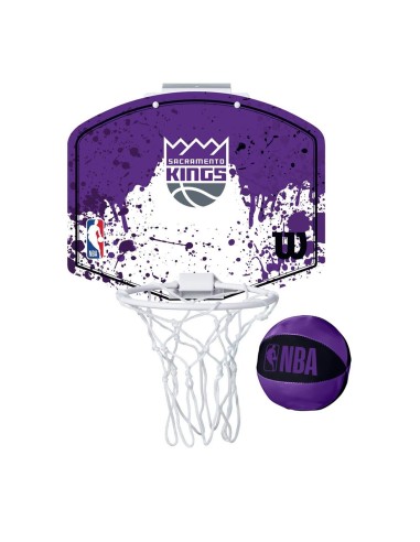 SET MINICANASTA WILSON NBA TEAM MINI HOOP KINGS