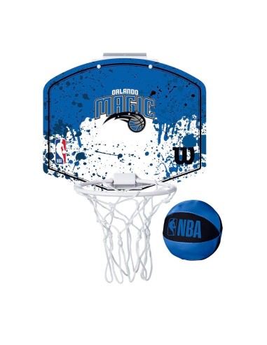 SET MINICANASTA WILSON NBA TEAM MINI HOOP MAGIC