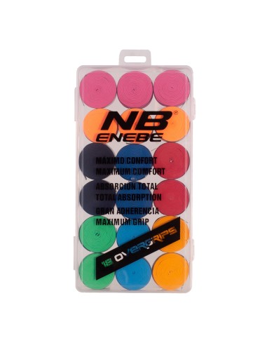 PACK 18 OVERGRIPS LISO ENEBE