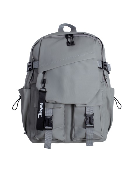 MOCHILA LINEAR GRIS