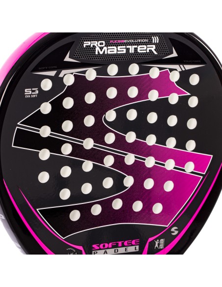 PALA PADEL SOFTEE PRO MASTER EVOLUTION FUCSIA