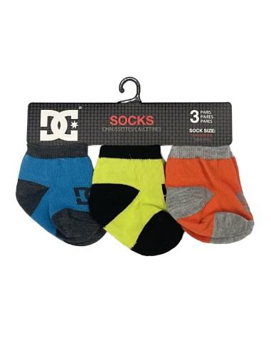 PACK 3 CALCETINES BEBÉ DC STRIPE CREW...